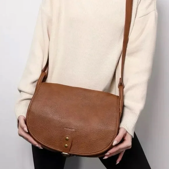 New large crossbody bag vintage effect - Picture 2 of 6